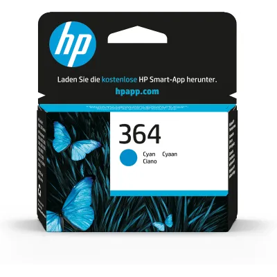 HP 364 Cian CB318EE - Cartucho de Tinta Original