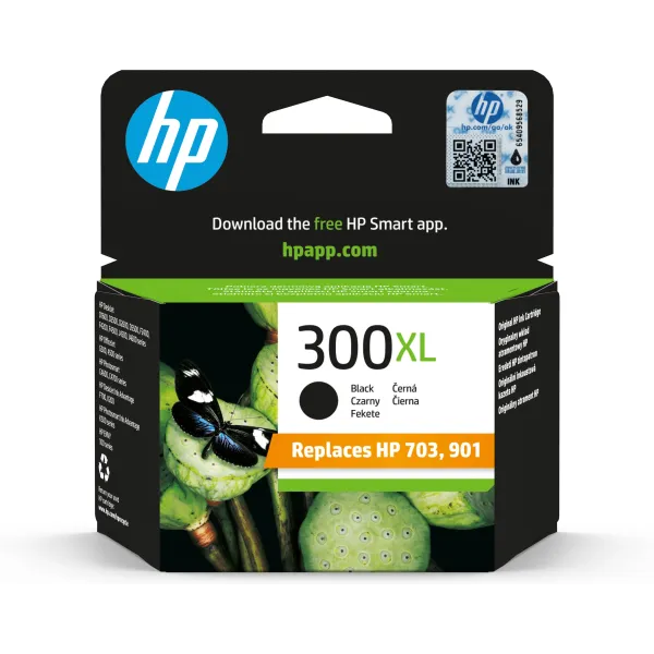 HP 300XL Negro CC641EE - Cartucho de Tinta Original