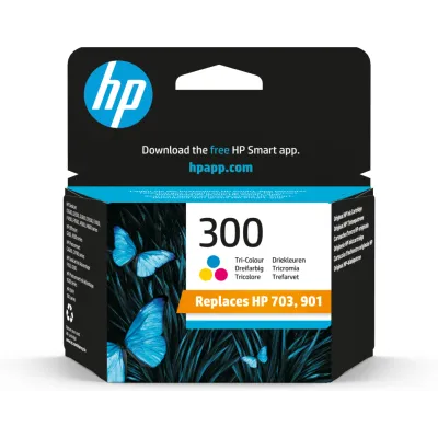 HP 300 Tricolor CC643EE - Cartucho de Tinta Original HP 300 Tricolor CC643EE - Cartucho de Tinta Original