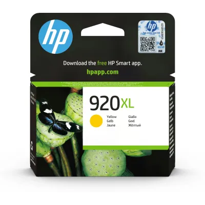 HP 920XL Alta Capacidad Amarillo CD974AE - Cartucho de Tinta HP 920XL Alta Capacidad Amarillo CD974AE - Cartucho de Tinta