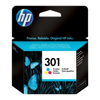 HP 301 Tricolor CH562EE - Cartucho de Tinta Original HP 301 Tricolor CH562EE - Cartucho de Tinta Original