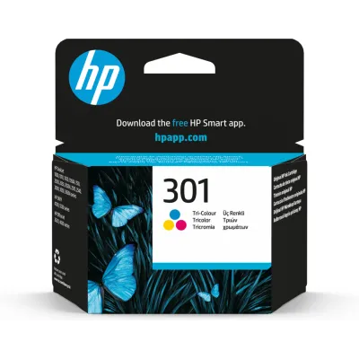 HP 301 Tricolor CH562EE - Cartucho de Tinta Original HP 301 Tricolor CH562EE - Cartucho de Tinta Original