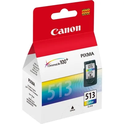 Cartucho de Tinta Original Canon CL-513 Alta Capacidad/ Tricolor