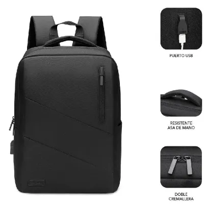 Subblim City Backpack Mochila para Portátil hasta 15.6" Negra Subblim City Backpack Mochila para Portátil hasta 15.6" Negra