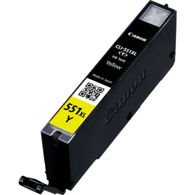 Cartucho de Tinta Original Canon CLI-551Y XL Alta Capacidad/ Cartucho de Tinta Original Canon CLI-551Y XL Alta Capacidad/