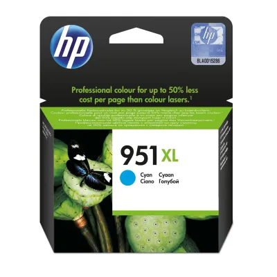 HP 951XL Cian CN046AE - Cartucho de Tinta Original
