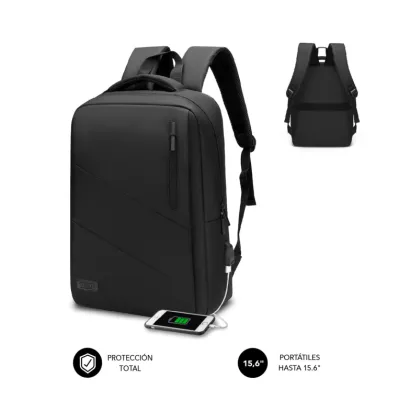Subblim City Backpack Mochila para Portátil hasta 15.6" Negra Subblim City Backpack Mochila para Portátil hasta 15.6" Negra