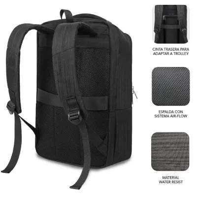 Subblim Business V2 AP Backpack Mochila de Negocios Negra para