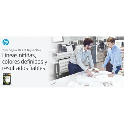 HP 711 Negro CZ133A - Cartucho de Tinta Original HP 711 Negro CZ133A - Cartucho de Tinta Original