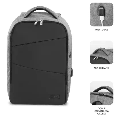 Subblim Secure V2 AP Antitheft Backpack Mochila Antirrobo