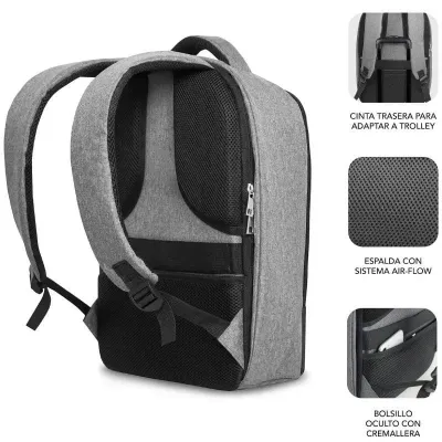 Subblim Secure V2 AP Antitheft Backpack Mochila Antirrobo