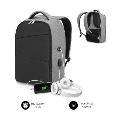 Subblim Secure V2 AP Antitheft Backpack Mochila Antirrobo