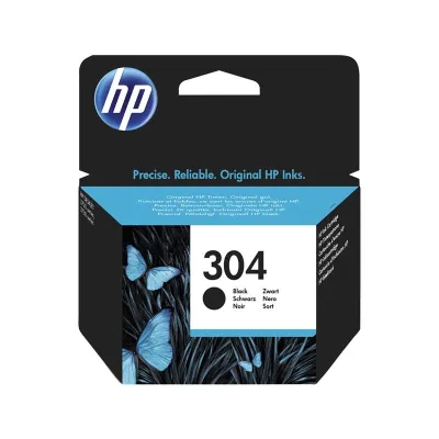 HP 304 Negro N9K06AE - Cartucho de Tinta Original