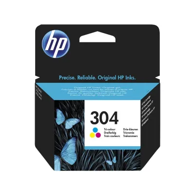 HP 304 Tricolor N9K05AE - Cartucho de Tinta Original