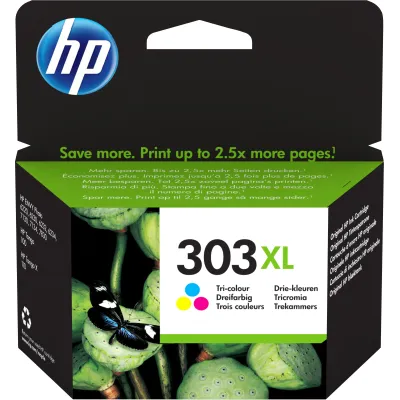 HP 303XL Tricolor T6N03AE - Cartucho de Tinta Original