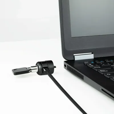 TooQ TQCLKC0025-G Cable de Seguridad con Llave para Portátiles