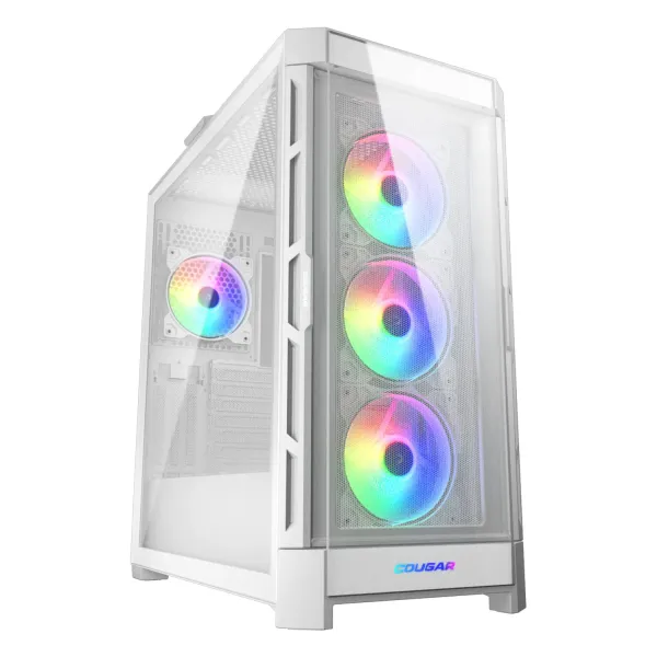 Cougar DuoFace Pro RGB Mid Tower Cristal Templado USB-C Blanca