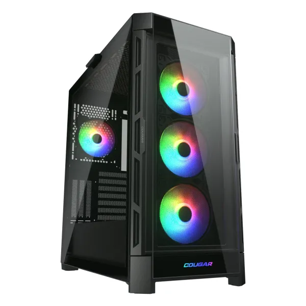 Cougar DuoFace Pro RGB Mid Tower Cristal Templado USB-C Negra