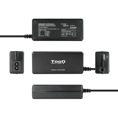 TooQ TQLC-65BS02AT Cargador Universal Portátiles 65W TooQ TQLC-65BS02AT Cargador Universal Portátiles 65W
