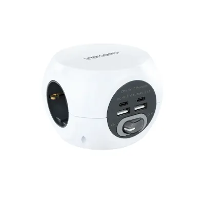 Nanocable Base 3 Tomas + 4 USB Nanocable Base 3 Tomas + 4 USB