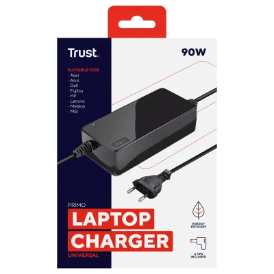 Trust Primo Cargador Universal para Portátil 90W