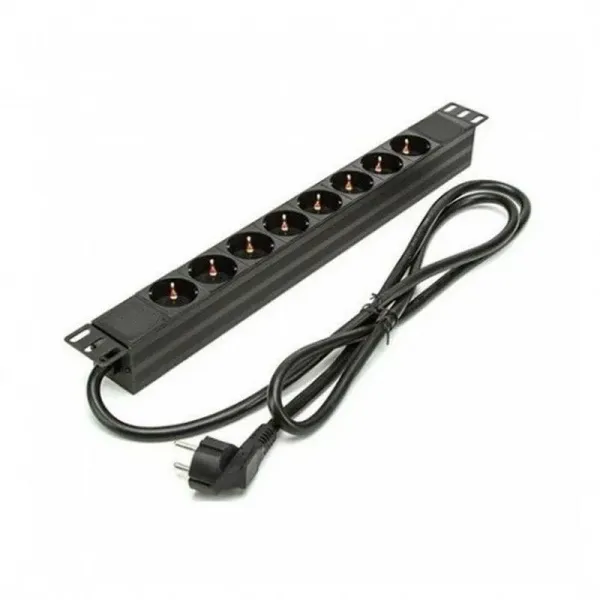 Phasak BNS 3518 Regleta 8 Tomas para Rack 19" 1U