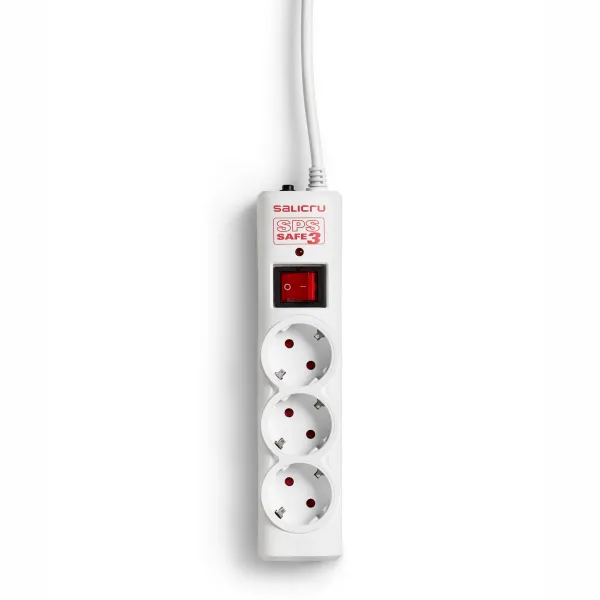 Salicru SPS SAFE 3 Regleta con Protección 3 Tomas