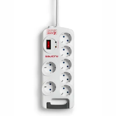 Salicru SPS SAFE 7 Regleta con Protección 7 Tomas Salicru SPS SAFE 7 Regleta con Protección 7 Tomas