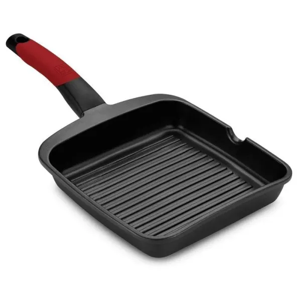 BRA Premiere Grill con Rayas de Aluminio Fundido 28cm