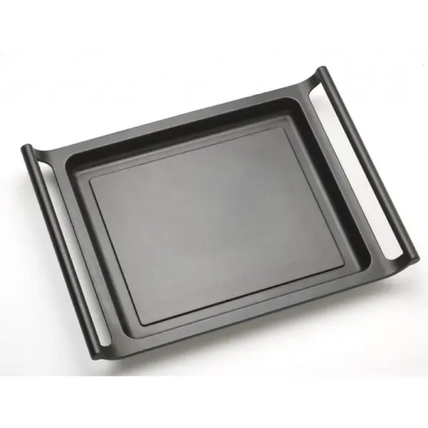 Bra Efficient - Parrilla Lisa 45 Cm Antiadherente. Apta Inducción Y Horno