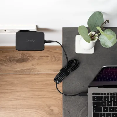 TooQ TQLC-USBCGAN90PD Cargador de portátil GAN USB-C PD3.0 90W TooQ TQLC-USBCGAN90PD Cargador de portátil GAN USB-C PD3.0 90W