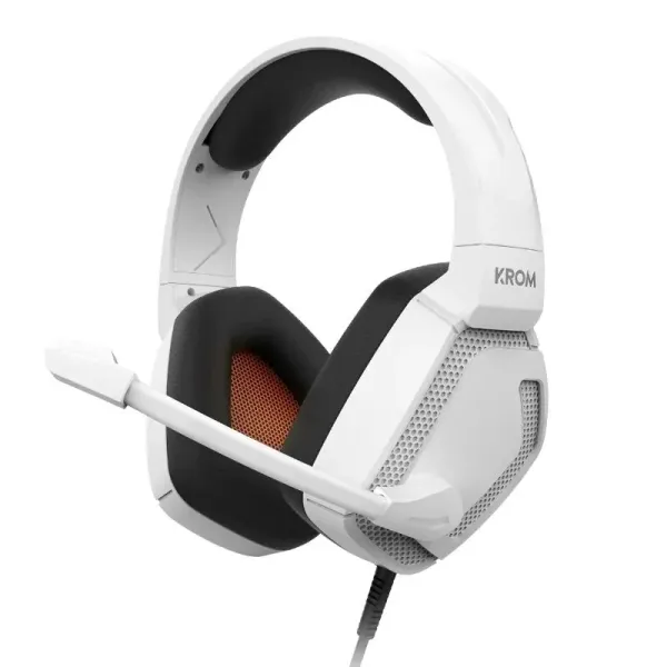 Krom Kopa Pro Auriculares Gaming Blancos 
