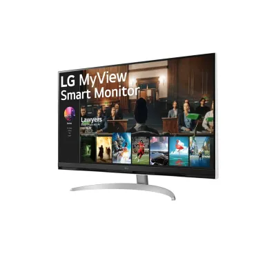 LG Smart Monitor 32SQ700S-W 31.5" LED UltraHD 4K USB-C