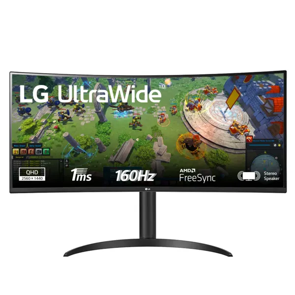 LG 34WP65CP-B 34" LED UWQHD 160Hz FreeSync Premium Curvo