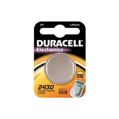Pila de Botón Duracell CR2430/ 3V Pila de Botón Duracell CR2430/ 3V