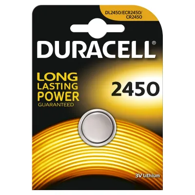 Pila de Botón Duracell CR2450/ 3V Pila de Botón Duracell CR2450/ 3V