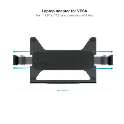 TooQ TQLH1117-B Soporte para Portátil hasta 17.3" TooQ TQLH1117-B Soporte para Portátil hasta 17.3"