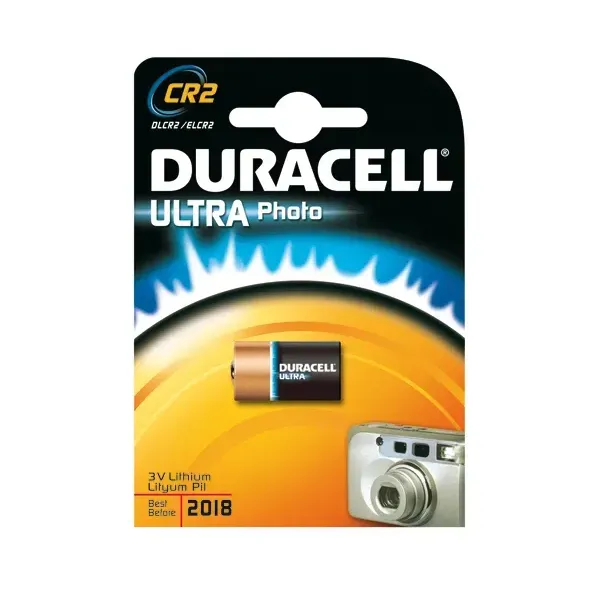 Pila CR2 Duracell CR2 Lithium/ 3V/ Litio