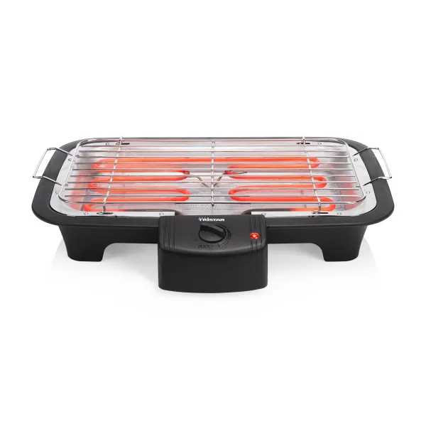 Tristar BQ-2813 Barbacoa Eléctrica de Sobremesa 2000W Negra