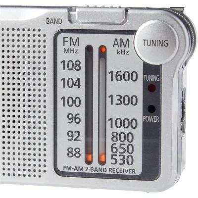 Radio Portátil Panasonic RF-P150D/ Plata Radio Portátil Panasonic RF-P150D/ Plata