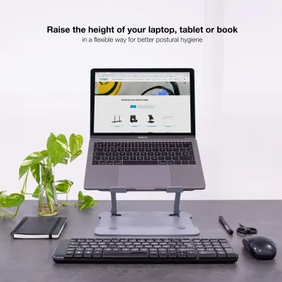 TooQ TQLRS0012-AL-G Soporte para Portátiles hasta 17.3"
