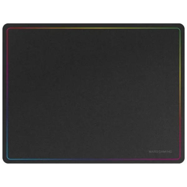 Marsgaming Mmp124 Alfombrilla Gaming 360x260mm Diseño Rainbow Caucho Natural Y Nanotextil Negro 