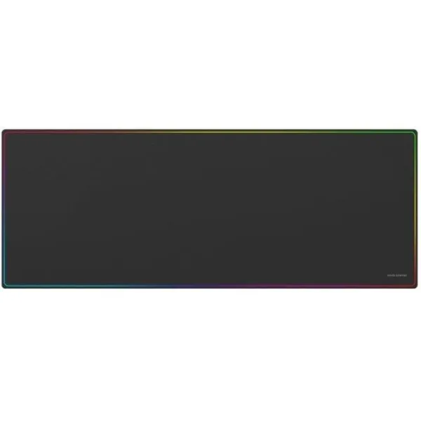 Mars Gaming Mmp224 Alfombrilla Gaming Xxl 88x33cm Diseño Rainbow Caucho Natural Y Nanotextil Negro 