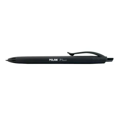Milan P1 Touch Caja de 25 Bolígrafos Tinta de Aceite Retráctil