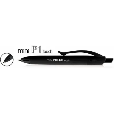Milan P1 Touch Caja de 25 Bolígrafos Tinta de Aceite Retráctil