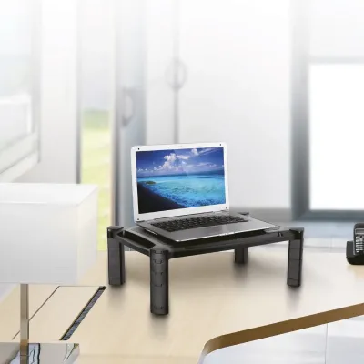Aisens Soporte Elevador XL Para Monitor/Portátil Negro Aisens Soporte Elevador XL Para Monitor/Portátil Negro
