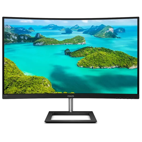 Monitor Profesional Curvo Philips E-Line 325E1C 31.5'/ QHD/ Negro