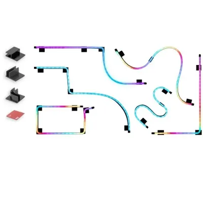 Pack 2 Tiras LED Mars Gaming MLT-TWO/ 40cm/ Color ARGB Pack 2 Tiras LED Mars Gaming MLT-TWO/ 40cm/ Color ARGB