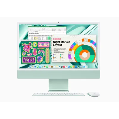 Apple iMac 24' Retina 4,5K 2024 con Apple M3 8-Core CPU 8GB Apple iMac 24' Retina 4,5K 2024 con Apple M3 8-Core CPU 8GB