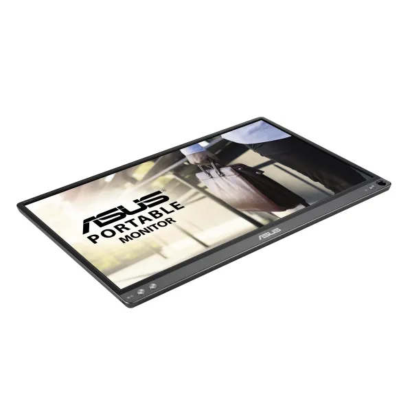 Monitor Portátil Asus ZenScreen MB16ACE 15.6'/ Full HD/ Plata y Negro